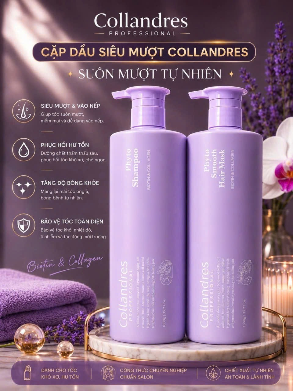Dầu gội COLLADRES